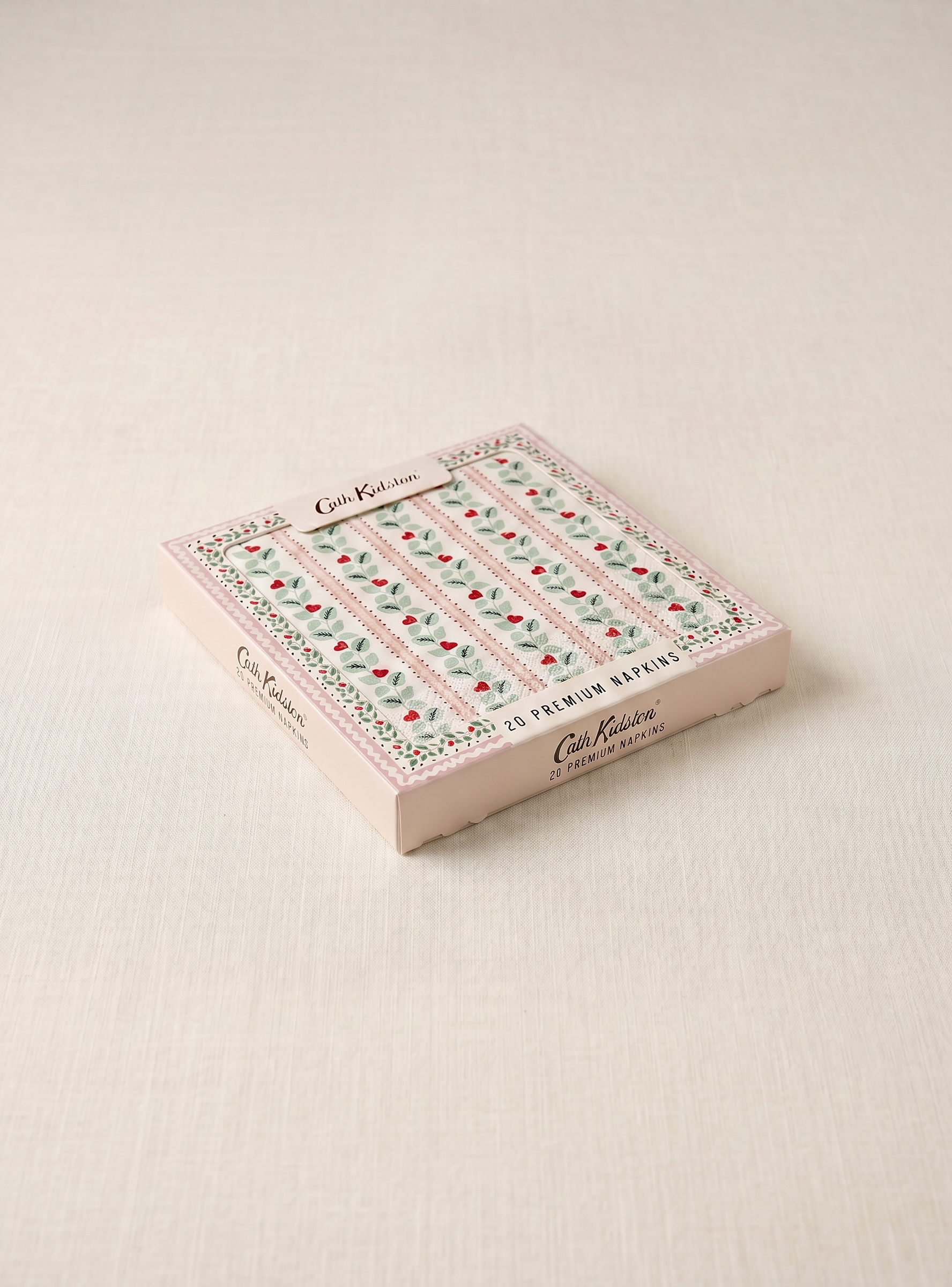 Cath Kidston Heart Vine Paper Napkins (20 Pack)