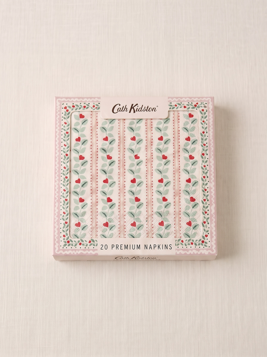 Cath Kidston Heart Vine Paper Napkins (20 Pack)